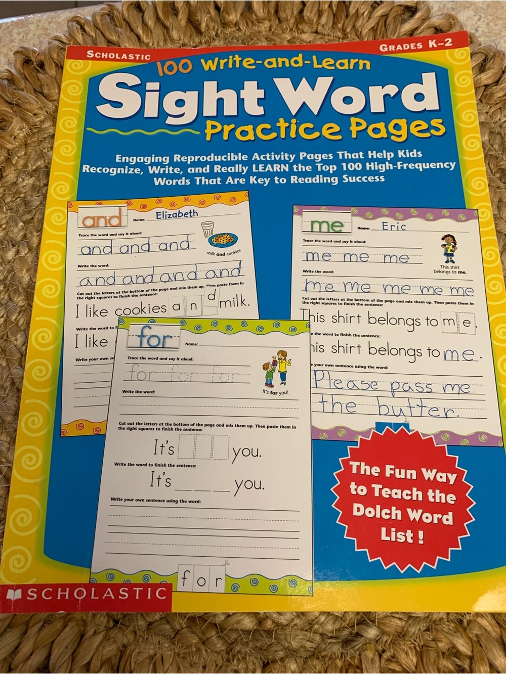 Sight Word Practice Pages